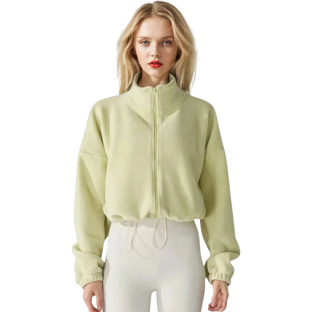 The Oversized Fleece Drawstring Sweater